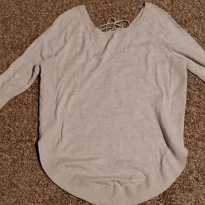 Express oatmeal sweater